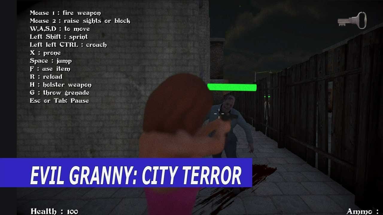 Evil Granny City Terror