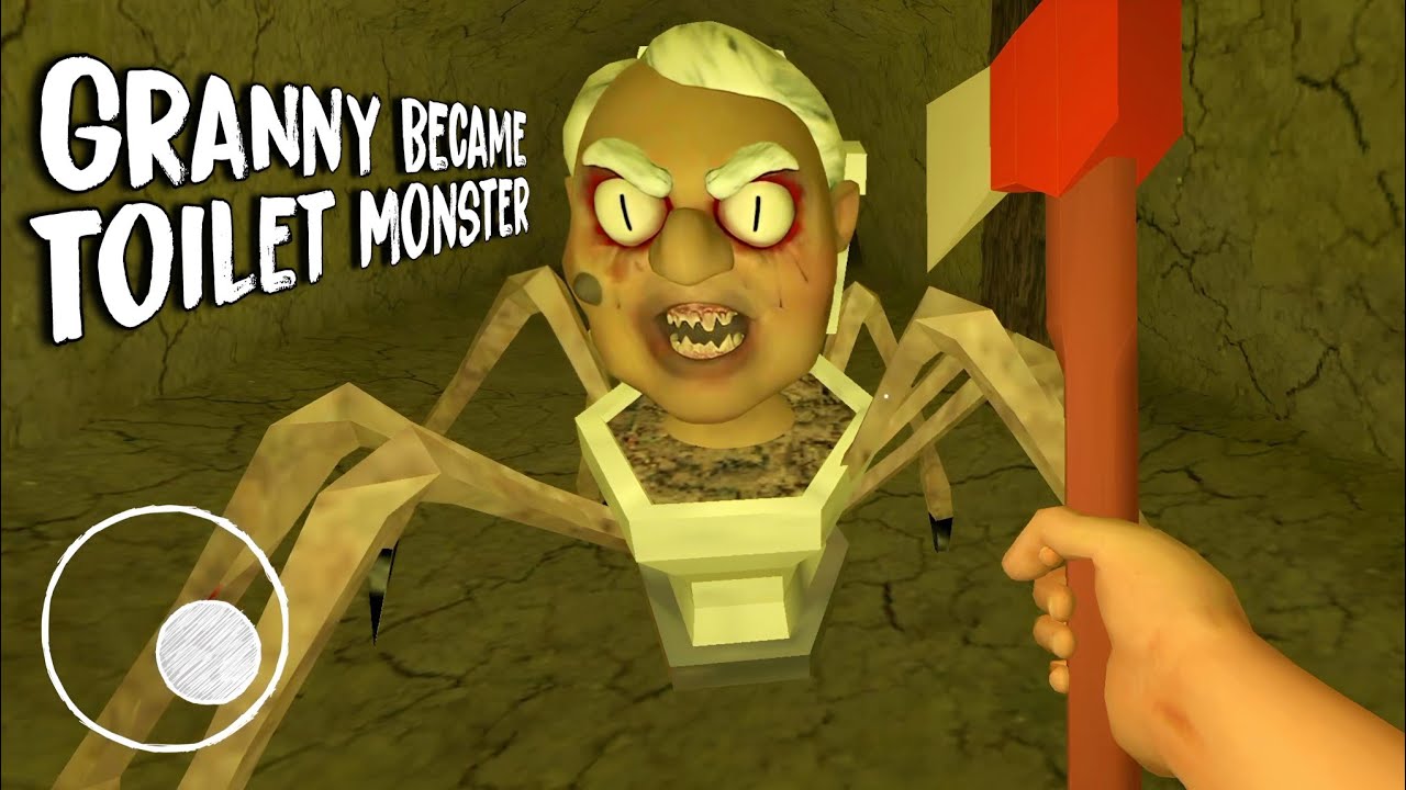 Granny Toilet Monster
